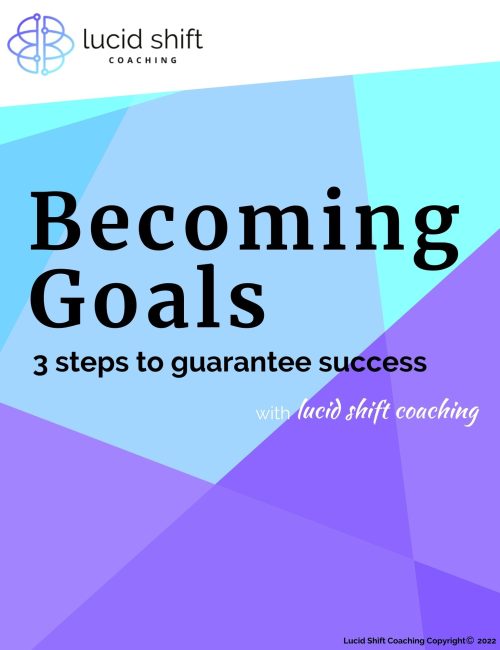 Becoming Goals Workbook